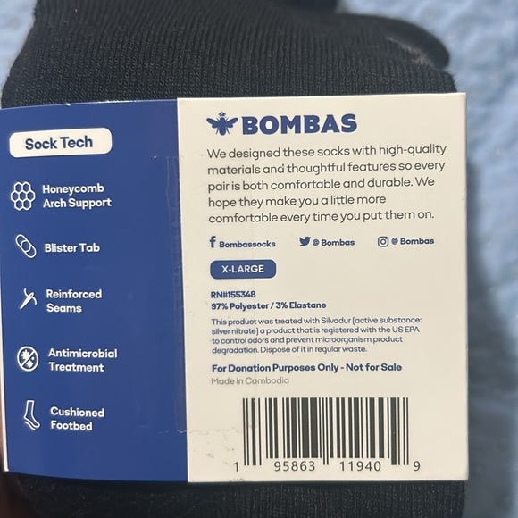 Bomba Socks XL - Picture 3 of 4